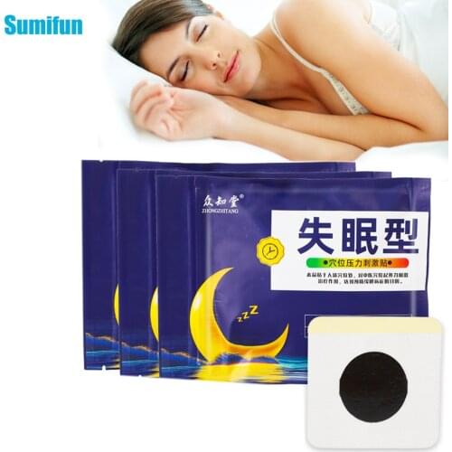 15Pcs/bag Improve Insomnia Pain Relief Patch Relief Stress Anxiety Massage Plaster Soothe Mood Body Relax Medical Sleep Sticker