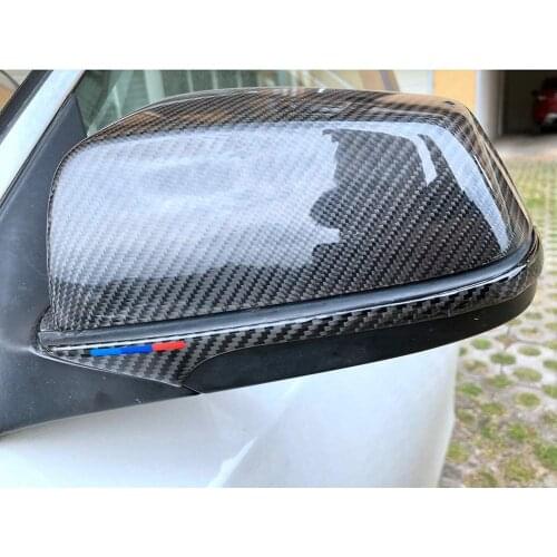 Carbon Fiber Rearview Mirror Anti-Rub Strips Protector Anti-collision Car AccessorieS For BMW E60 For BMW F10 F07 F01