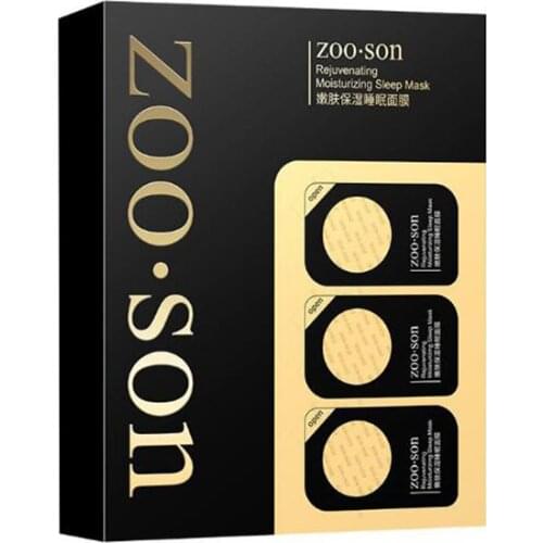 Moisturizing Brightening Complexion Facial Mud Mask Skin Rejuvenation Smudge-free Disposable Sleep Mask