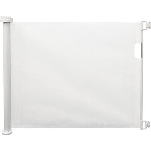 Retractable Baby Gate Pet Stair Gate Dog Safety Barrier Extendable Safety Gate For Indoors And Outdoors