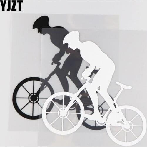 YJZT 18CM*16.6CM Bicycle Decorate Pattern Car Sticker Vinyl Decal 1A-0137