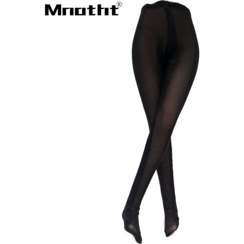 1/6 Scale Black Sexy Panty stockings Model Fashion Female Soldier Socks for 12inch Action Figures Toys Collection