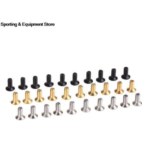 10Pcs/lot 5 Way 3 Way Guitar Switch Fixed Screws Nuts Guitar Replacement Black