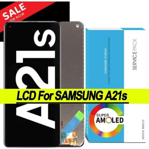 10PCS/Lot Original 6.5'' Display for Samsung Galaxy A21s A217 SM-A217F/DS LCD Touch Screen Repair Parts + Service Pack