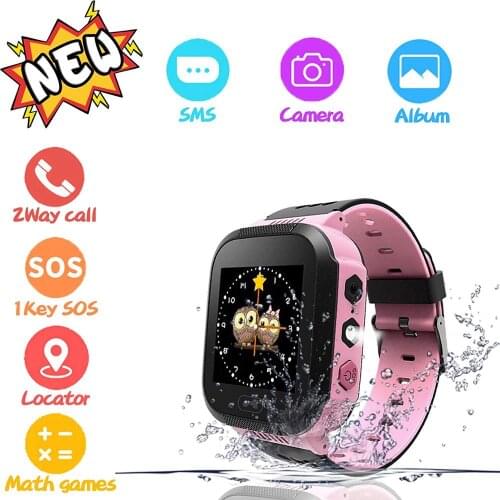 Kids Watches Smart Watch with Camera,Children Watches Features real time GPS+LBS Positioning SOS Emergency Alarm Voice Messages