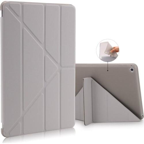 For ipad 9.7 2017 Soft Back Case Smart Cover for iPad 2 3 4 5 6 7 8 Mini 4 3 2 1 air 2 1 for Apple iPad Pro 9.7 10.5 inch