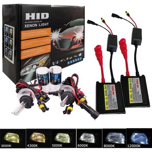 DC35W, H1, H3, H7, H11, 9005/HB3, 9006/HB4 Kit Xenon Headlight Bulb Kit 4300K,6000K,8000K