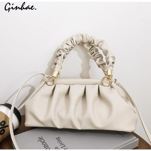 Soft Leather Bags For Women 2020 Luxury Handbags Elegant Top-Handle Shoulder Bag High Quality Designer Shoulder Bags Bolsas