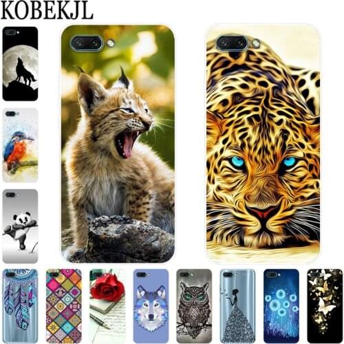 Soft Case Huawei Honor 10 Case Cover Cartoon TPU Silicone Back Cover Bag Phone Case For Huawei Honor 10 Honor10 COL-L29A COL-L29