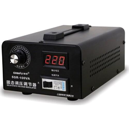 Single-phase solid state thyristor electronic voltage regulator 220V to 0-220V heater temperature control speed control