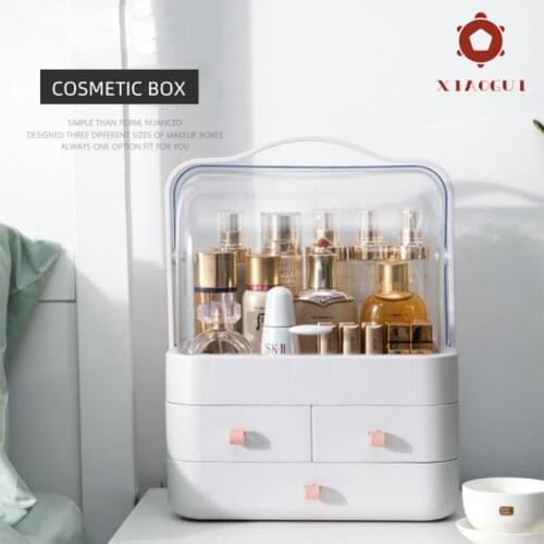Toiletry Storage Box Large Capacity Bathroom Drawer Nail Polish Brush Makeup Household Items