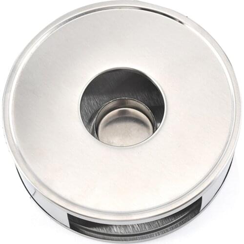 Stainless Steel Teapot Warmer Stove Tea Heater Stand Teapot Candle Warmer Holder For Tea Coffee Milk Heating Base honest