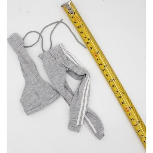 1/6 Scale Sexy Female Accessory Sportswear Suit Vest Trousers Accessory Model for 12'' Action Figure Body