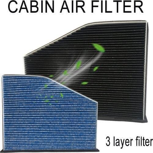 CABIN AIR FILTER FOR 2011-2018 Audi Q3 , 2003-2013 Audi A3 , 2007-2013 Audi S3 , 2007-2015 Audi TT