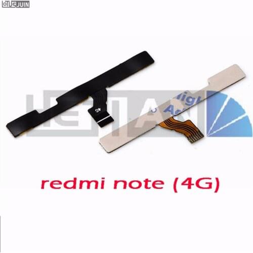 1PCS for Xiaomi Redmi Note 4G Side Power Volume Key ON/OFF Button Switch Flex Cable Ribbon Replacement Repair Spare Parts