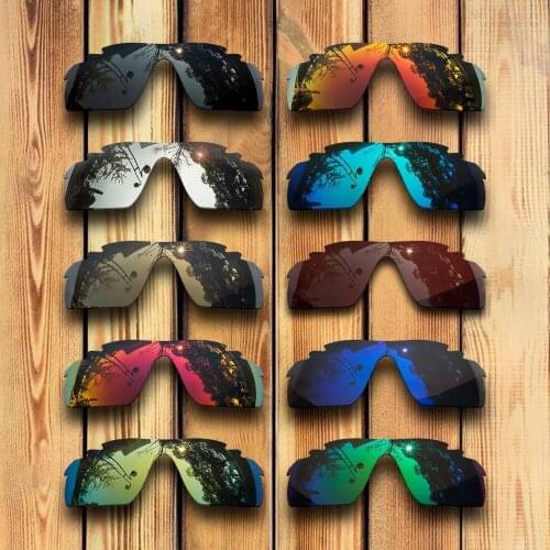 100% Precisely Cut Polarized Replacement Lenses for Radarlock Path Vented Sunglass - Many Colors