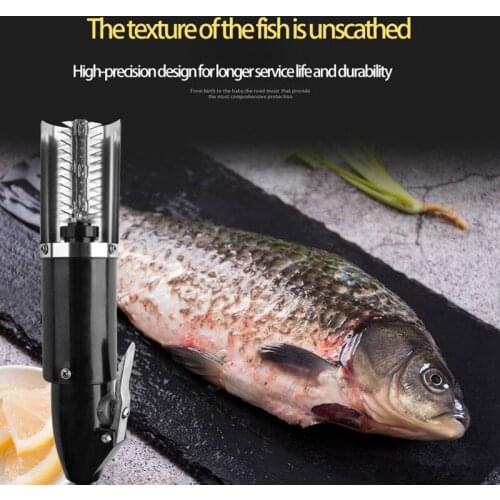 120W Electric Fish Scaling Machine Scaler Waterproof Scraper Easy Scale for Fish Stripper Remover Quick Seafood Scraper