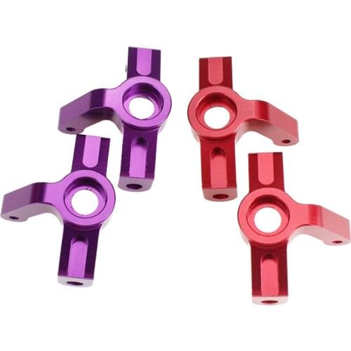 2 PCS RC Front Steering Hub Carrier for WLtoys 104001 1/10 Scale RC Car Accs