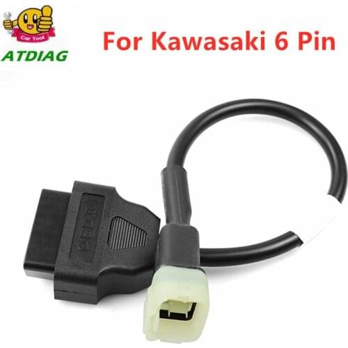 6Pin OBD2 Cable Harness Diagnostic Tool Fit for Kawasaki Z900/Z900RS/ZX10R/ZX14R/H2