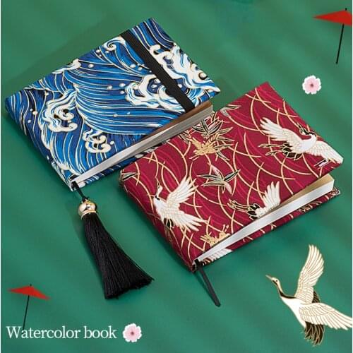 Watercolor book for drawing sheet water color paper sketchbook 32K/A6 100% cotton travel albums artist art painting supplies