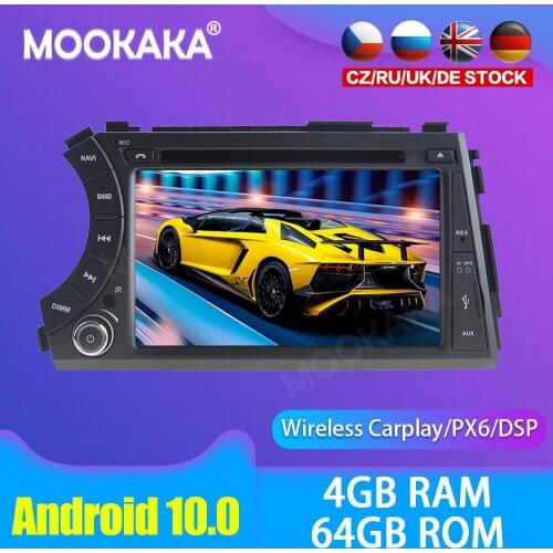 Android 10.0 Car multimedia DVD Player GPS Radio For Ssangyong Kyron Actyon Micro 2005+ GPS Navigation Stereo DSP Audio PX6
