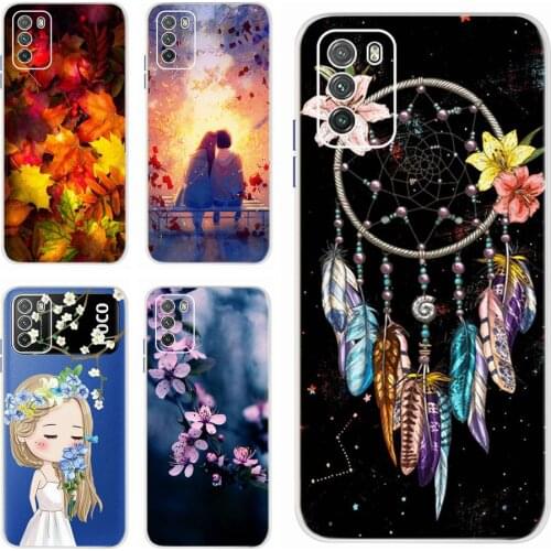 Poco M3 Cover Case For Xiaomi Poco M3 Case Soft Silicone Full Protecive Shell For Xiaomi Poco M3 PocoM3 Back Cover 6.53'' Funda