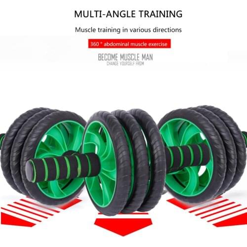 Abdominal Roller Wheel Exercise Equipment Ergonomic Ab Workout Wheels For Home Gym