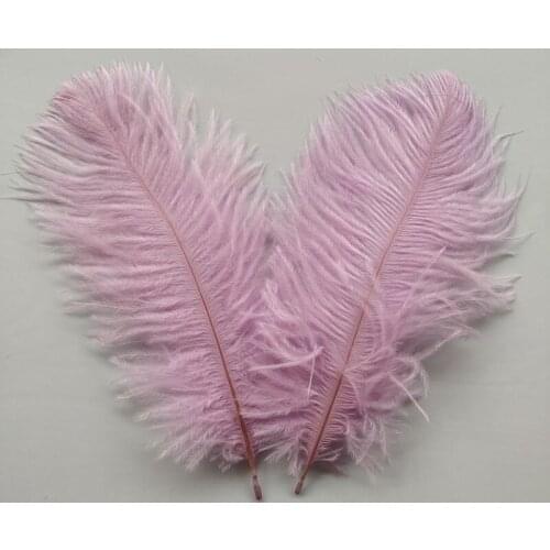 Hot Selling 500pcs beautiful Light Purple ostrich feathers 6-8 inches/15-20 cm wholesale decoration