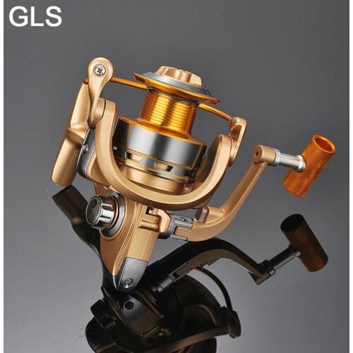 GLS Fishing Reel Metal Spool Spinning Reel PS1000-PS6000 Sea Rod Wheel Rock Fishing Rod Wheel