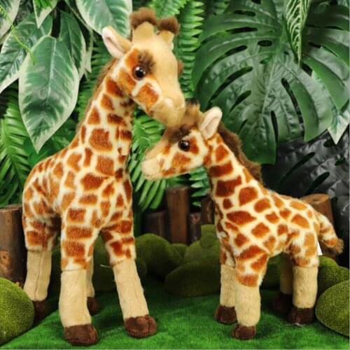 Simulation Giraffe Doll Children Plush Stuffed Animal Toy Birthday Gift