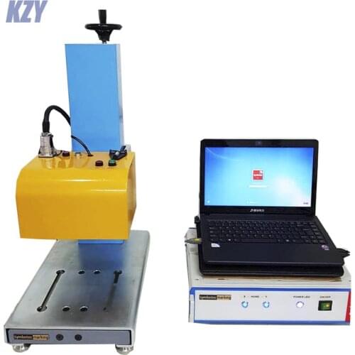 Desktop Dot Peen Marking Machine Pin Stamping Machine Metal Tag Engraving Machine