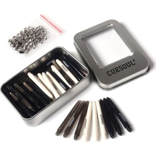 CUESOUL Mixed Color Nylon Dart Stems /Shafts with Box