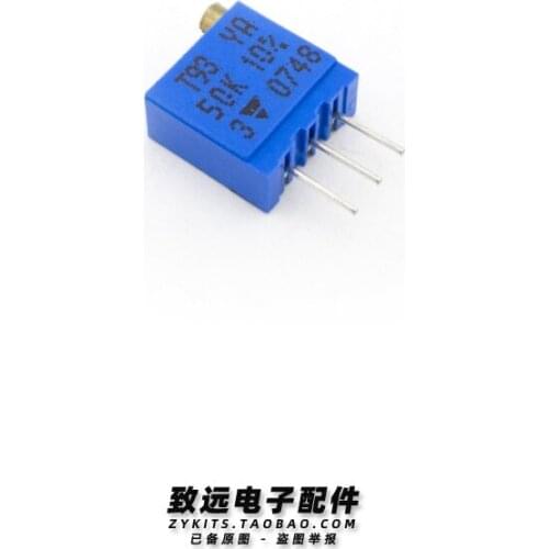 Original New 100% T93YA503KT20 50K 503 multi-turn fine-tuning potentiometer precision adjustable resistance (SWITCH)