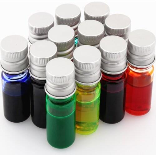 Luxury quality 5ml bottled Colors Ink Supplies fountain Pen portable pens ink Refill cartridge office school student stationery