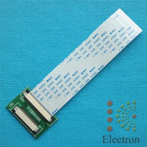 50 Pin to 40 Pin ZIF 0.5mm Connector Adapter Board For TTL LCD EJ070 EJ080NA 2set/lot