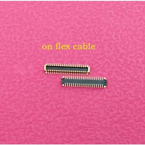 2pcs FPC connector For Xiaomi mi Note 10 LCD display screen on motherboard mainboard