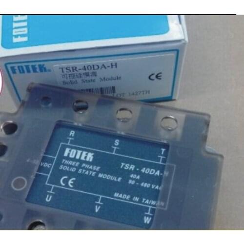 Taiwan new original FOTEK three-phase solid state relay TSR-40DA-H