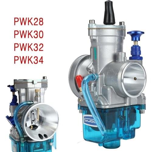 Universal PWK 28 30 32 34 mm Motorcycle Carburetor For Suzuki Yamaha Honda KTM ATV Quad Scooter Dirt Bike For Keihin Carb