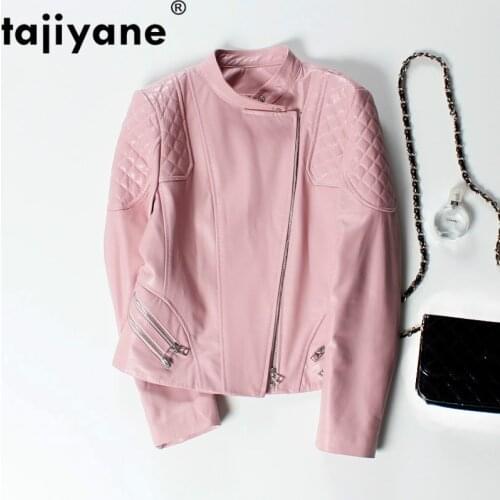 Real Genuine Leather Jacket Women Clothes 2020 Korean Vintage Streetwear Sheepskin Coat Slim Women Tops Chaqueta Mujer ZT3195