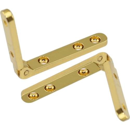 10Pcs 38*30*6mm Retro Jewelry Boxs Hinge Support Iron Spring Hinge Antique Bronze For Miniature Furniture Hinge