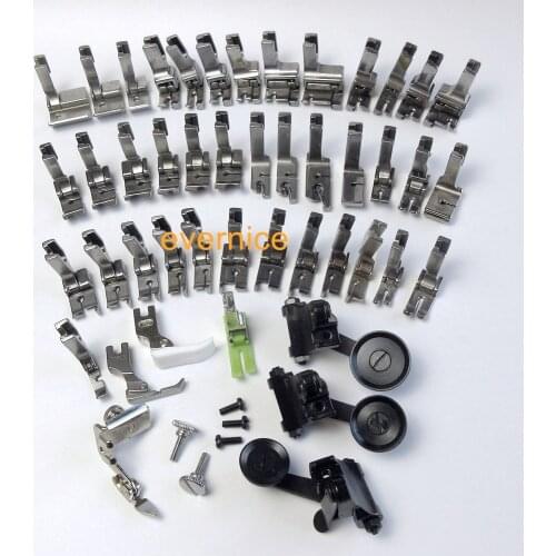 46 Presser Foot Set For Brother Db2-B737 B735 B755 Pq1300 Single Needle