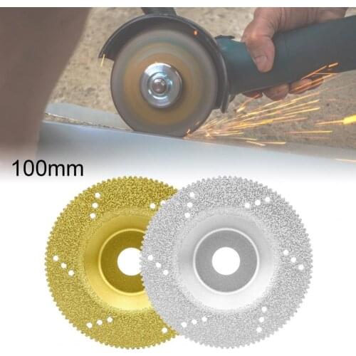 Diamond Grinding Disc Coated Emery Round Grinding Wheel Accessories Circular Cutting Round Rotary Tool