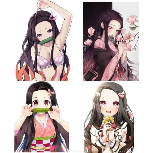 Car cartoon stickers, polyethylene, auto parts, labels, bumper, window, notebook, exterior decoration, raincoat, PVC