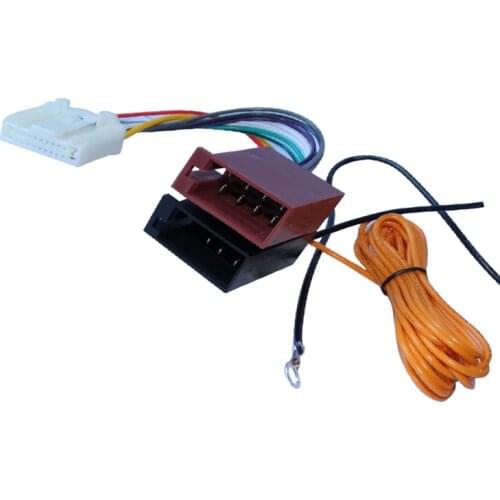 Car ISO Radio Wiring Harness Adaptor Cable for Nissan Altima Dualis Juke Tiida for Subaru Forester Impreza Liberty Outback XV