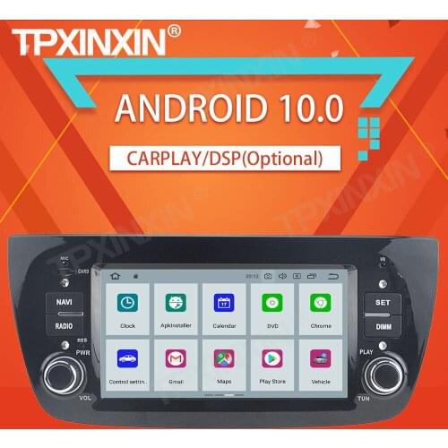 4+64G For FIAT DOBLO 2010-2015 Android10.0 Car Stereo Tape Recorder Multimedia Audio Video Player GPS WIFI Navigation HeadUnit