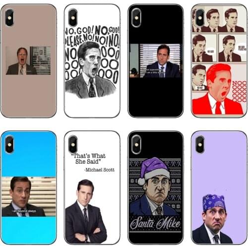 The office michael scott Accessories Phone Case For Huawei P30 P20 Pro P10 P9 P8 Lite Y5 Y6 Y7 Y9 P Smart Plus 2018 2019