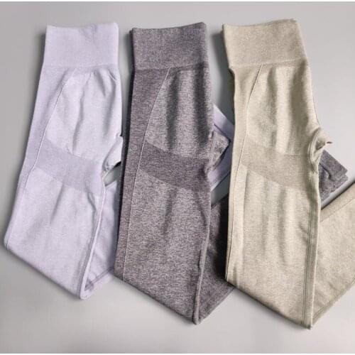 Zhangyunuo Yoga Leggings Lift Hip Profession Fitness Compression Leggings Dry Fit High Waist Elastic Pants Trousers Energy Wear