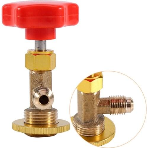 M14/1/4" Auto Air Conditioning Refrigerant Can Tap Valve Bottle Opener for R134a