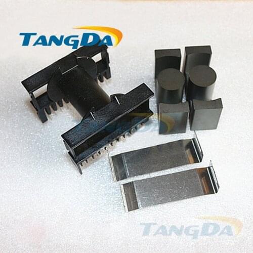 Tangda ETD54 core Bobbin 11+11pin 22p magnetic core+skeleton PC40 soft ferrite cores Transformers horizontal