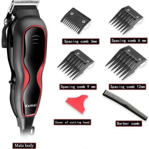 Kemei Electric Hair Clipper Beard Hair Cutting Machine Haircut Best for Choice of Professional Barber Reduce Hair Trimmer F30
